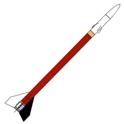 model rocket clipart